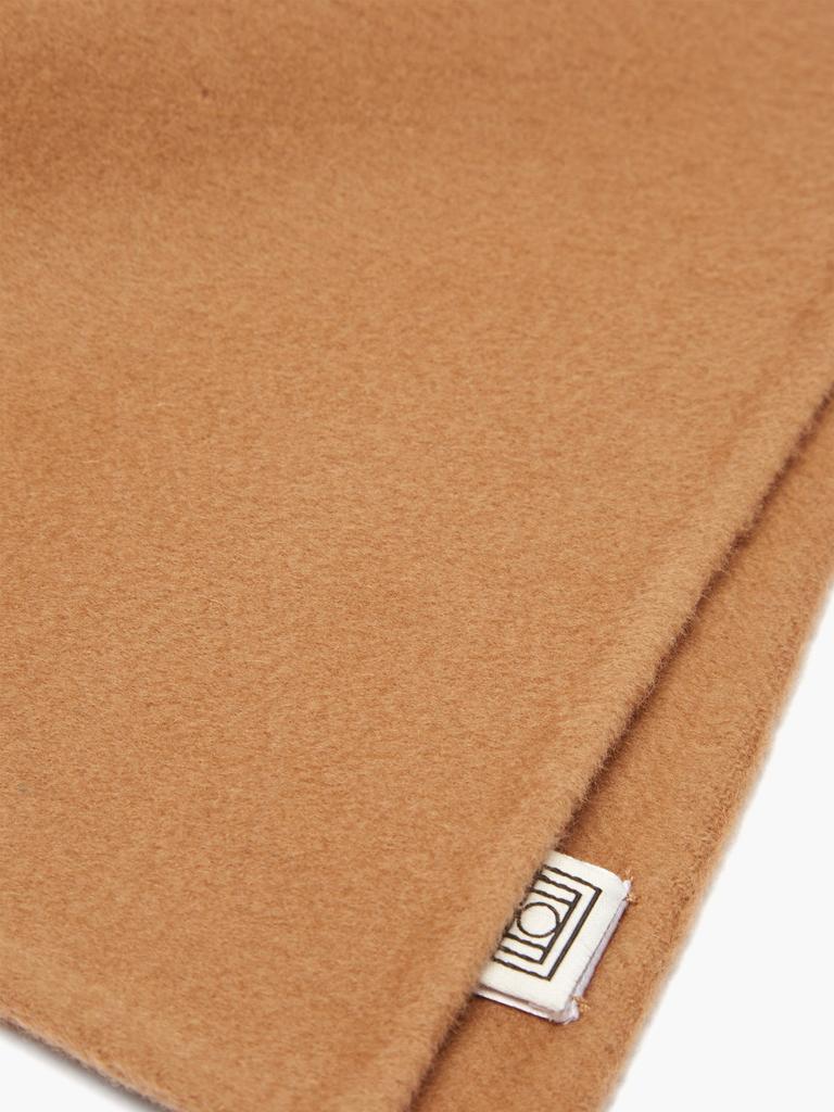商品Totême|Brushed wool-blend twill scarf,价格¥2178,第5张图片详细描述