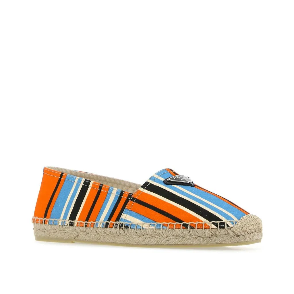 商品Prada|Prada Logo Canvas Espadrilles,价格¥2860,第2张图片详细描述