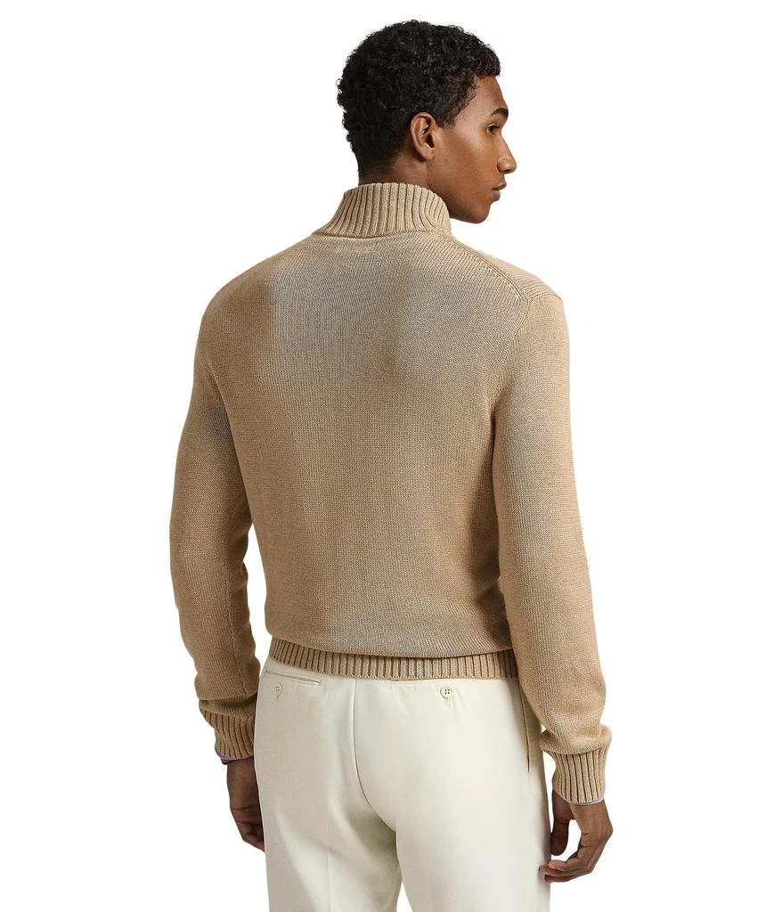 商品Ralph Lauren|Cotton 1/4 Zip Sweater,价格¥535,第2张图片详细描述