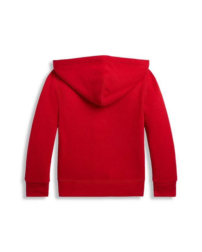 商品Ralph Lauren|Boys' Fleece Full Zip Hoodie - Little Kid,价格¥502,第2张图片详细描述