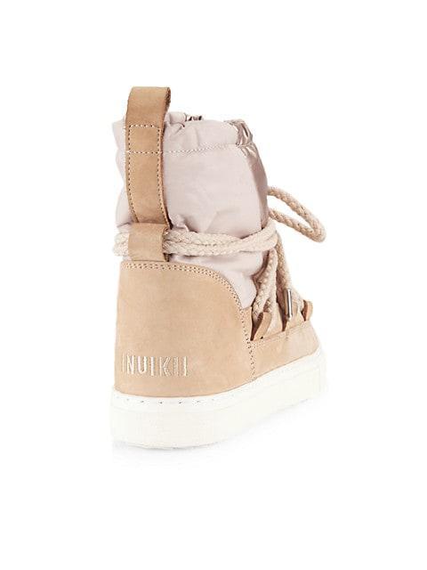商品INUIKII|Puffer Low Shearling-Lined Sneaker Boots,价格¥3426,第5张图片详细描述