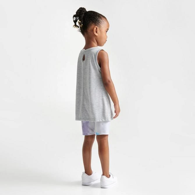 商品NIKE|Girls' Toddler Nike Just DIY It Tank and Bike Shorts Set,价格¥76,第2张图片详细描述