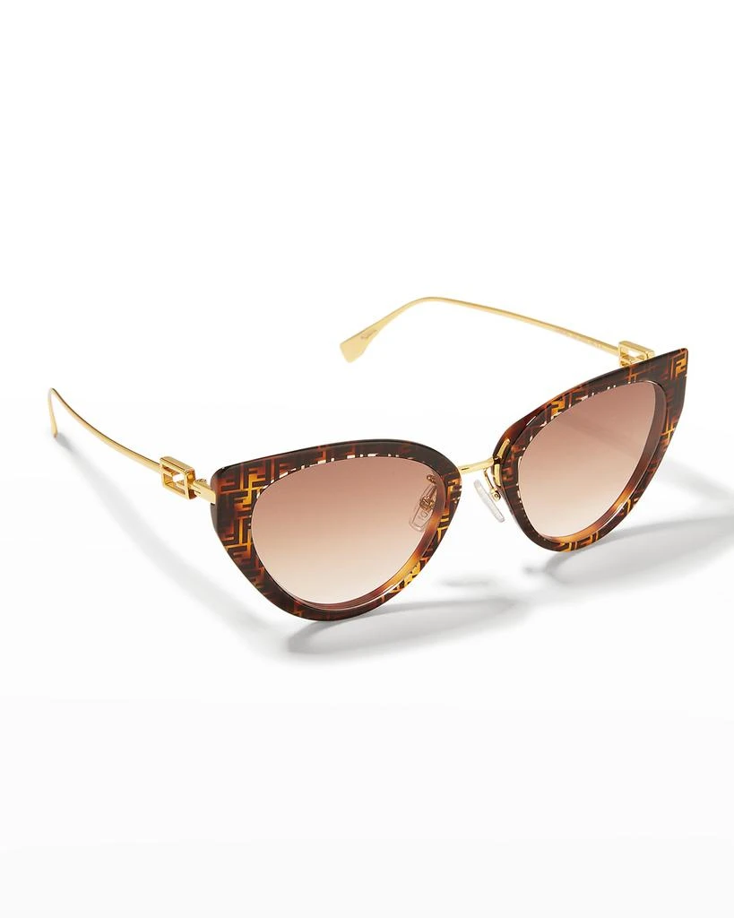商品Fendi|Iconic Baguette Acetate Cat-Eye Sunglasses,价格¥3358,第1张图片