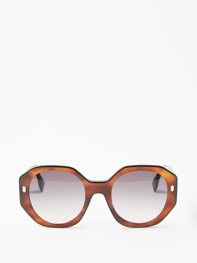 商品Fendi|Octagonal acetate sunglasses,价格¥4000,第1张图片