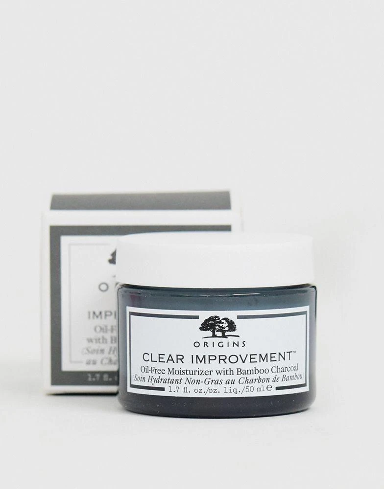 商品Origins|Origins Clear Improvement Oil-Free Moisturizer with Bamboo Charcoal 50ml,价格¥342,第1张图片