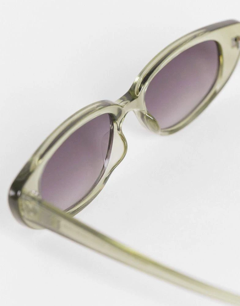 商品ASOS|ASOS DESIGN frame slim cat eye sunglasses  - MULTI,价格¥71,第2张图片详细描述