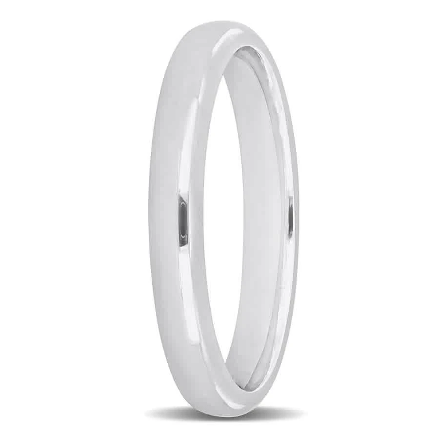 商品Amour|2.5mm Comfort Fit Wedding Band in 14k White Gold,价格¥1790,第2张图片详细描述