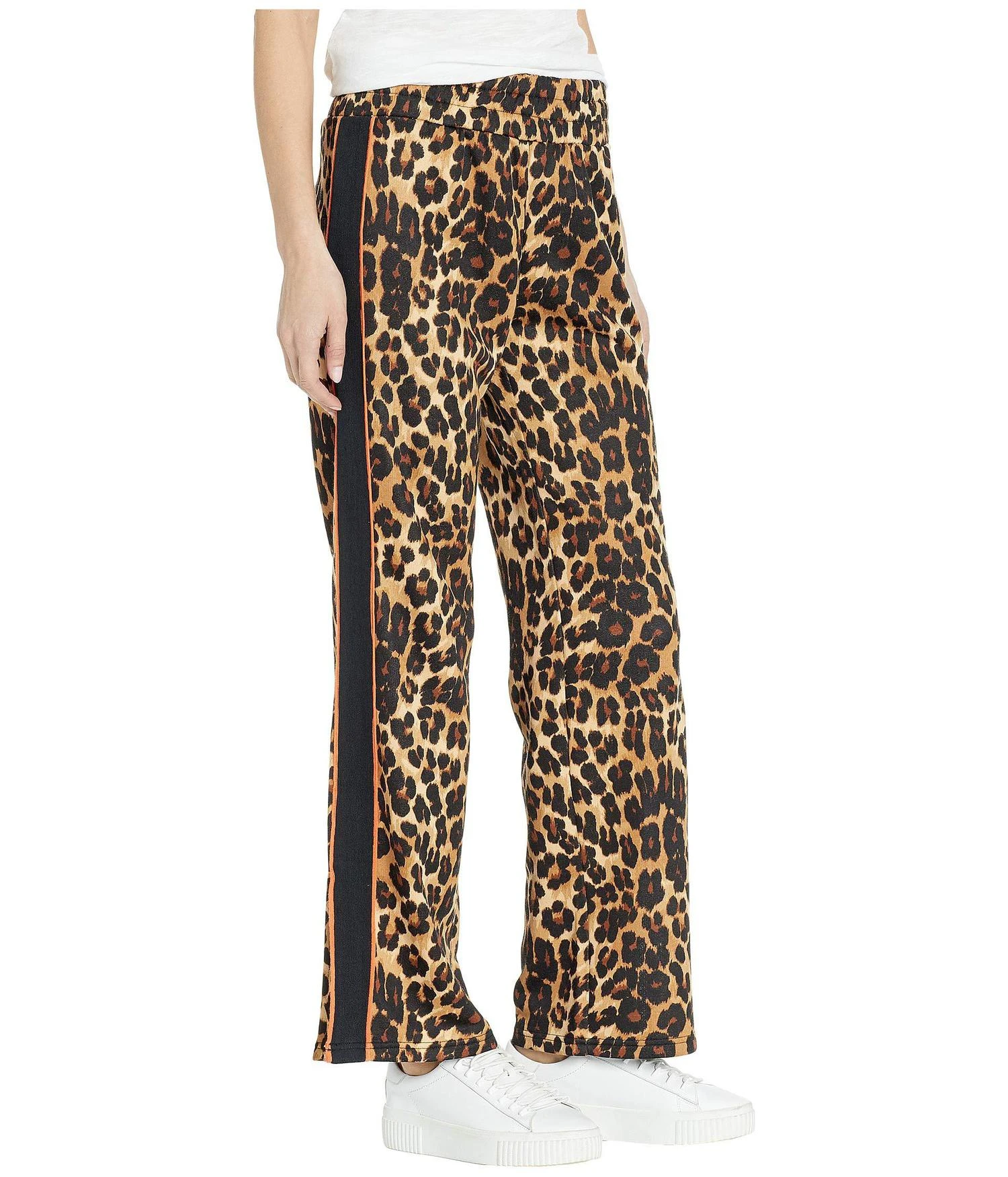 商品Juicy Couture|Leopard Tricot Wide Leg Pants,价格¥127,第4张图片详细描述