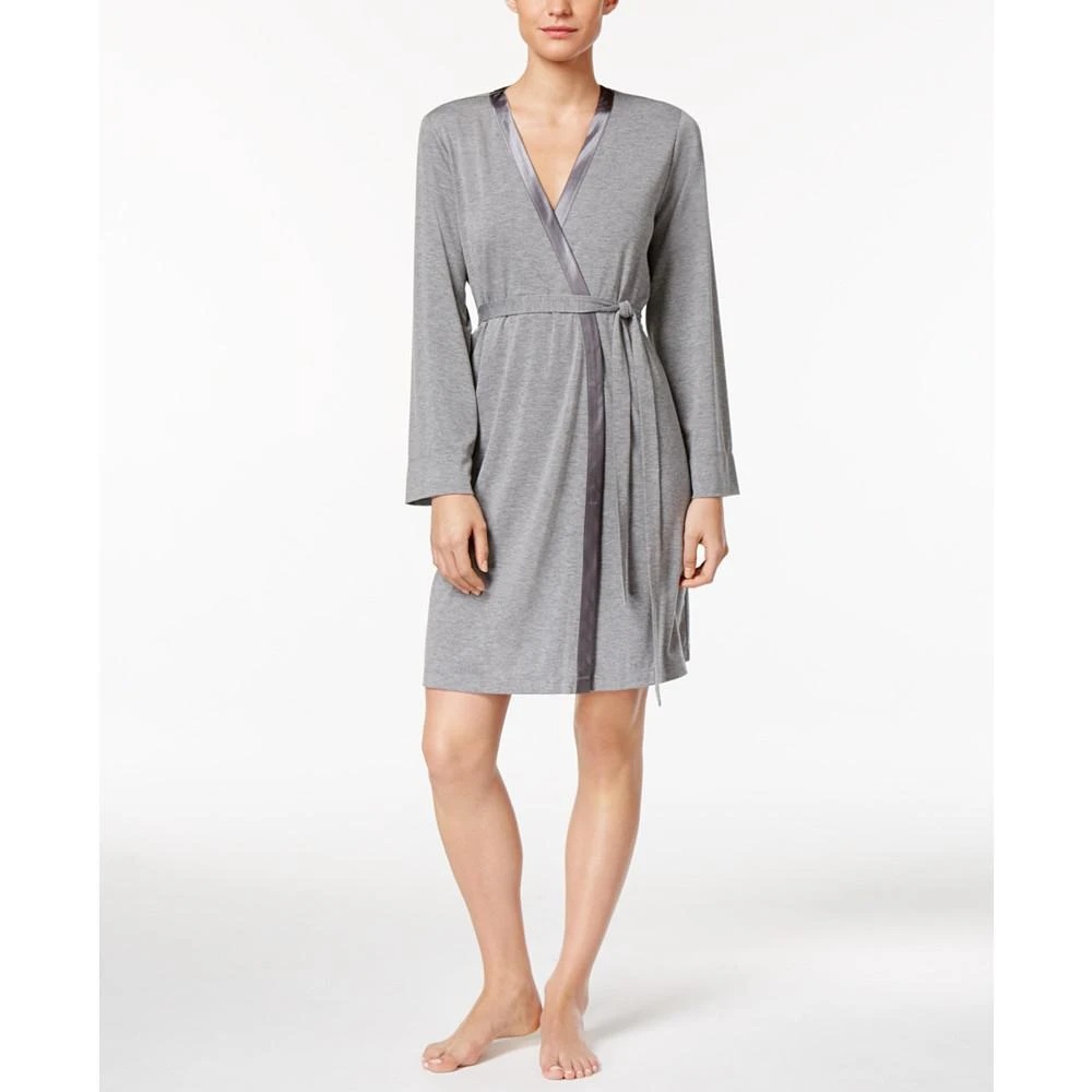 商品Alfani|Satin-Trimmed Wrap Robe, Created for Macy's,价格¥260,第1张图片