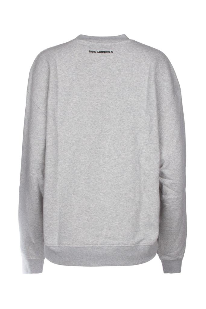 Karl Lagerfeld Graphic-Printed Crewneck Sweatshirt商品第2张图片规格展示