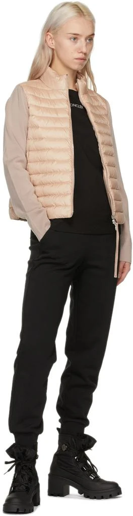 商品Moncler|Pink Down Cardigan Jacket,价格¥7425,第5张图片详细描述