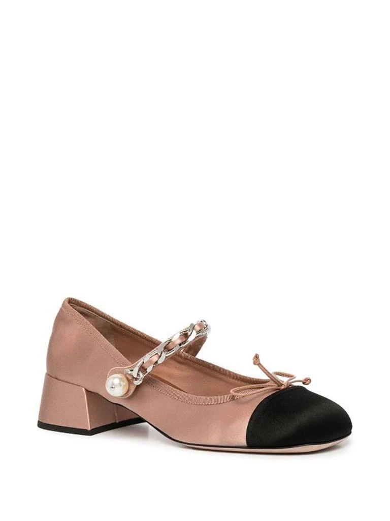 商品Miu Miu|Decollete Round Toe Heel,价格¥8060,第2张图片详细描述