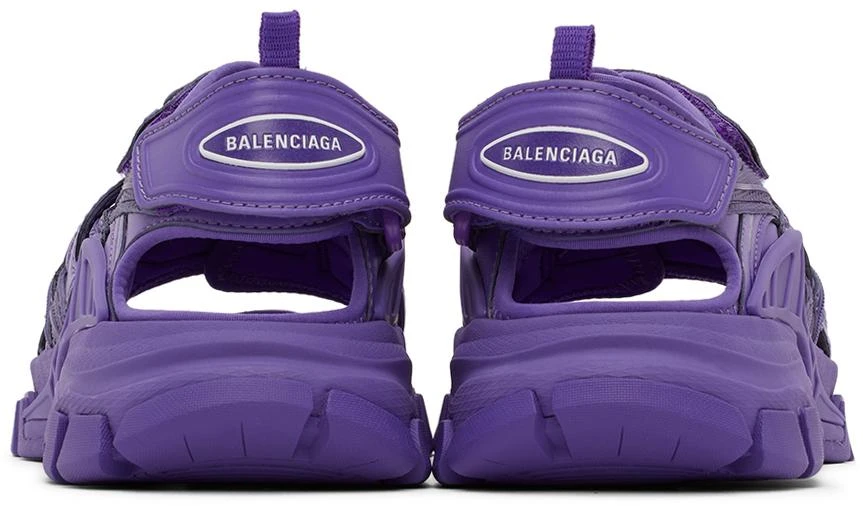 商品Balenciaga|Kids Purple Track Sandals,价格¥3529,第2张图片详细描述