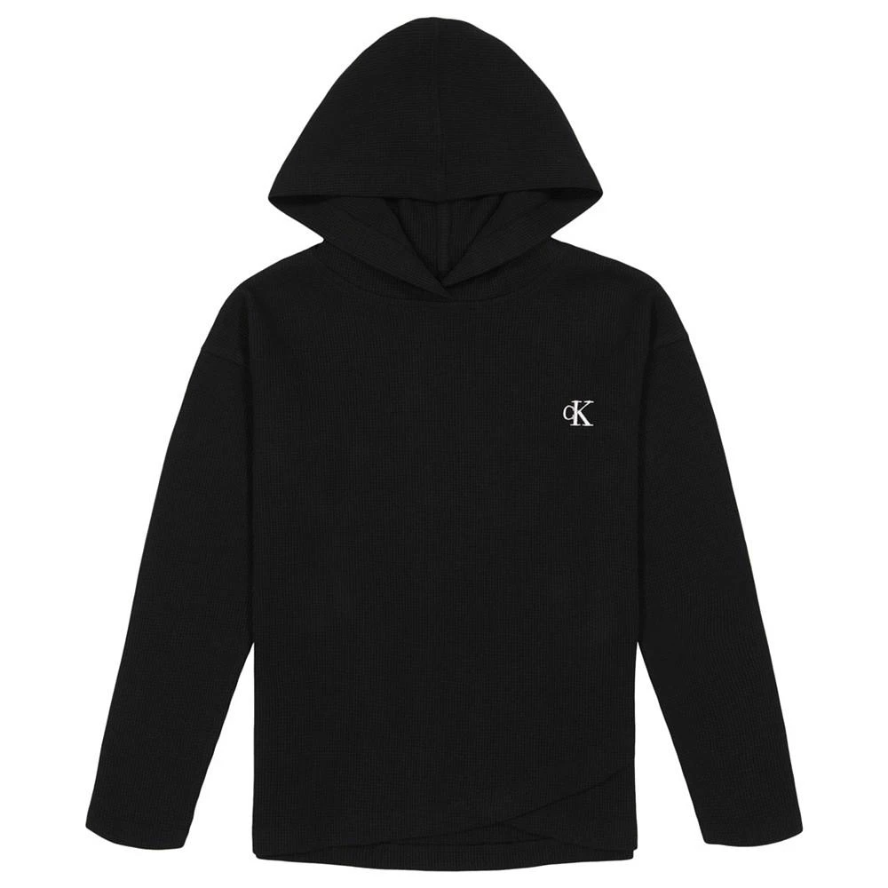 商品Calvin Klein|女大童款连帽 T 恤 ,价格¥148,第1张图片