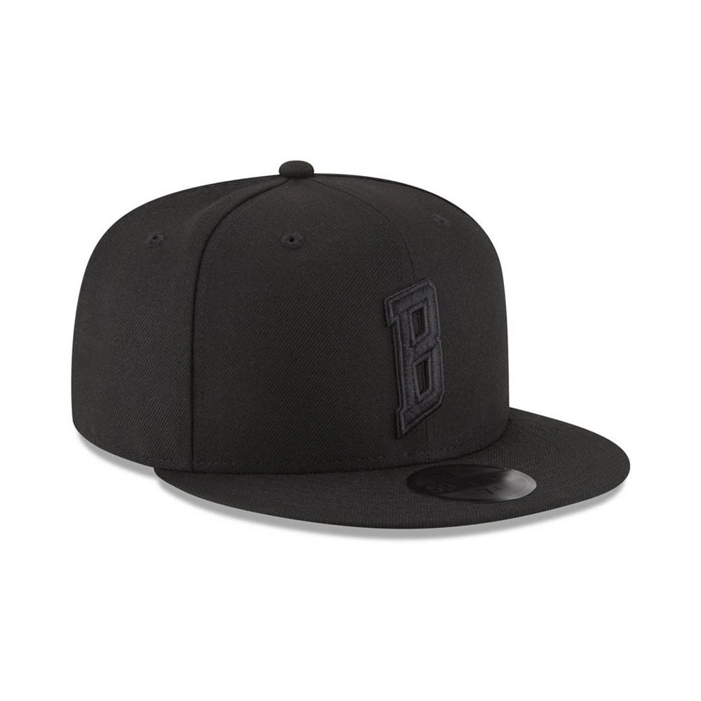 商品New Era|Chicago Bulls Alpha Triple Black 59FIFTY FITTED Cap,价格¥113,第3张图片详细描述