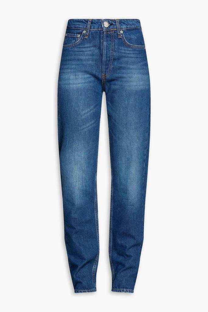 商品Rag & Bone|Faded high-rise slim-leg jeans,价格¥259,第1张图片