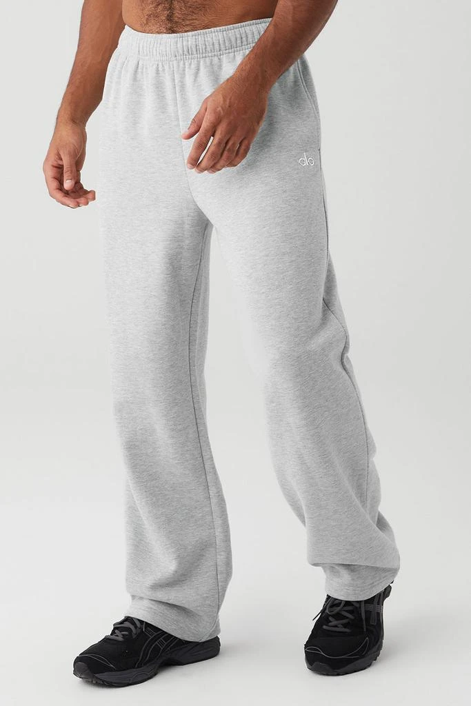 商品Alo|Accolade Straight Leg Sweatpant - Athletic Heather Grey,价格¥879,第3张图片详细描述