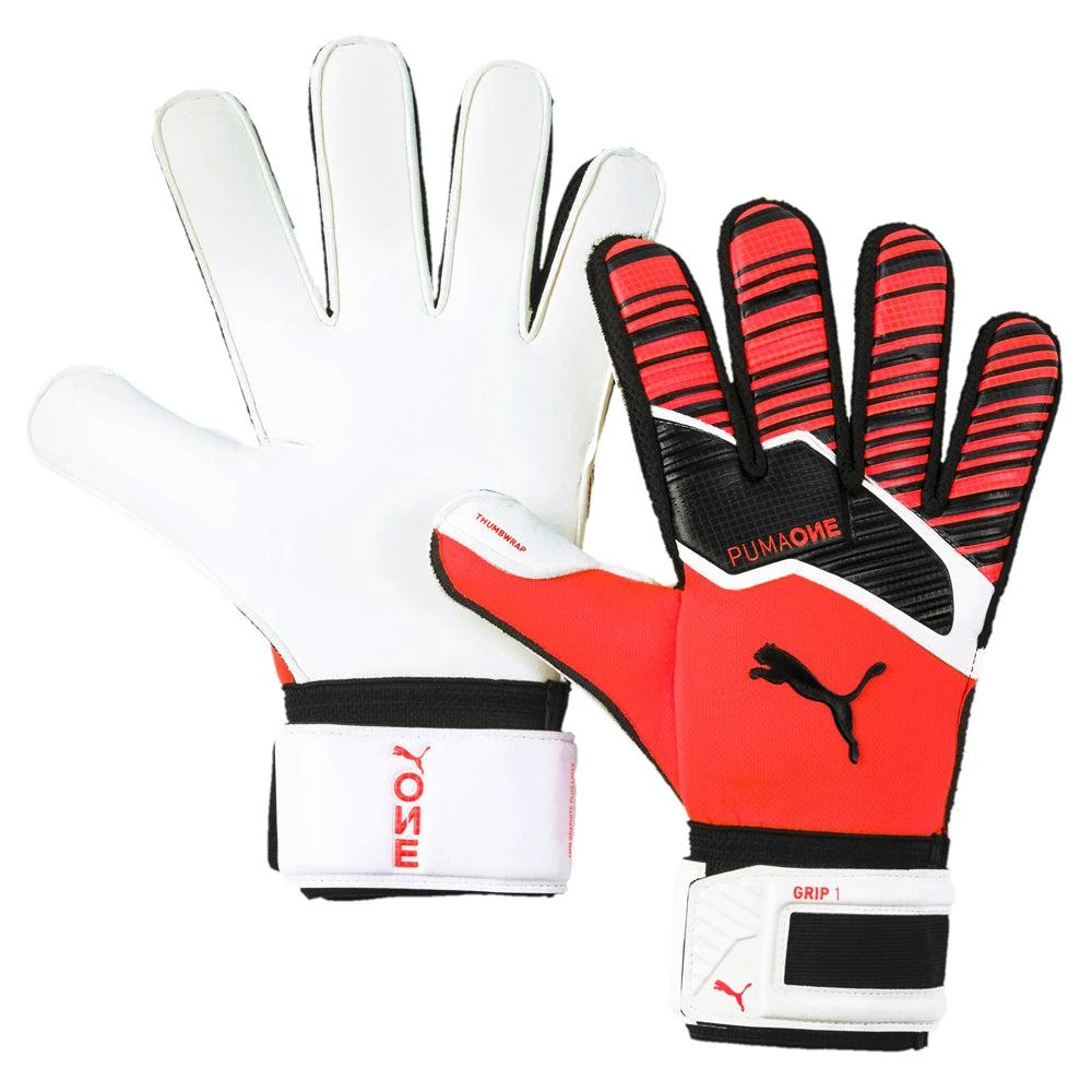 商品Puma|ONE Grip 1 Regular Cut Goalkeeper Gloves,价格¥137,第1张图片