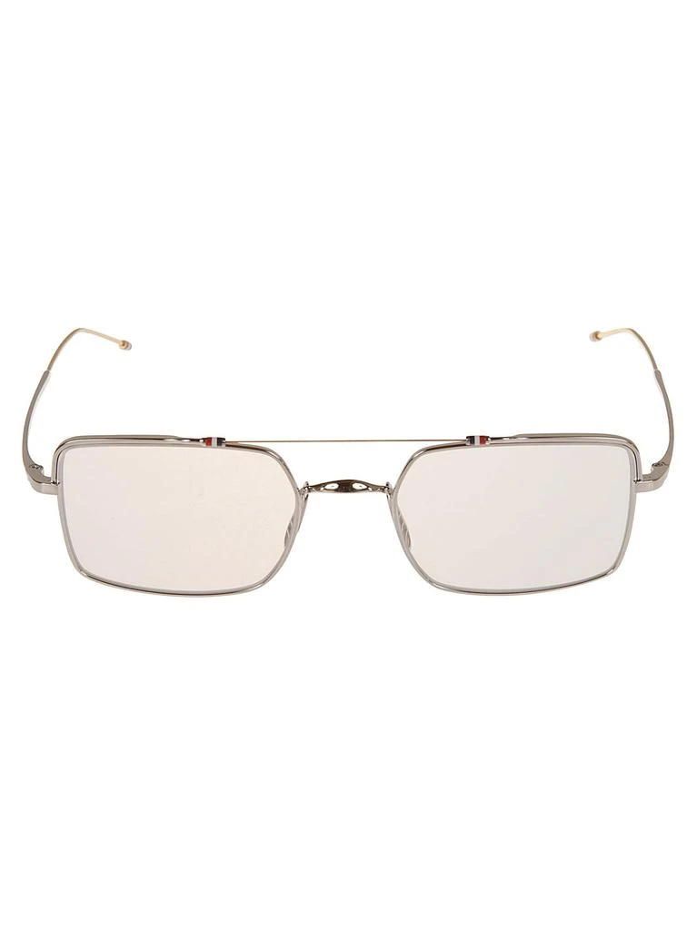 商品Thom Browne|Top Bar Detail Square Glasses,价格¥4767,第1张图片