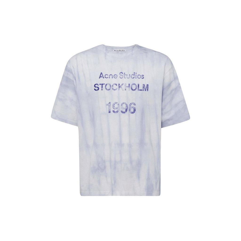 Acne Studios T-shirts and Polos White商品第1张图片规格展示