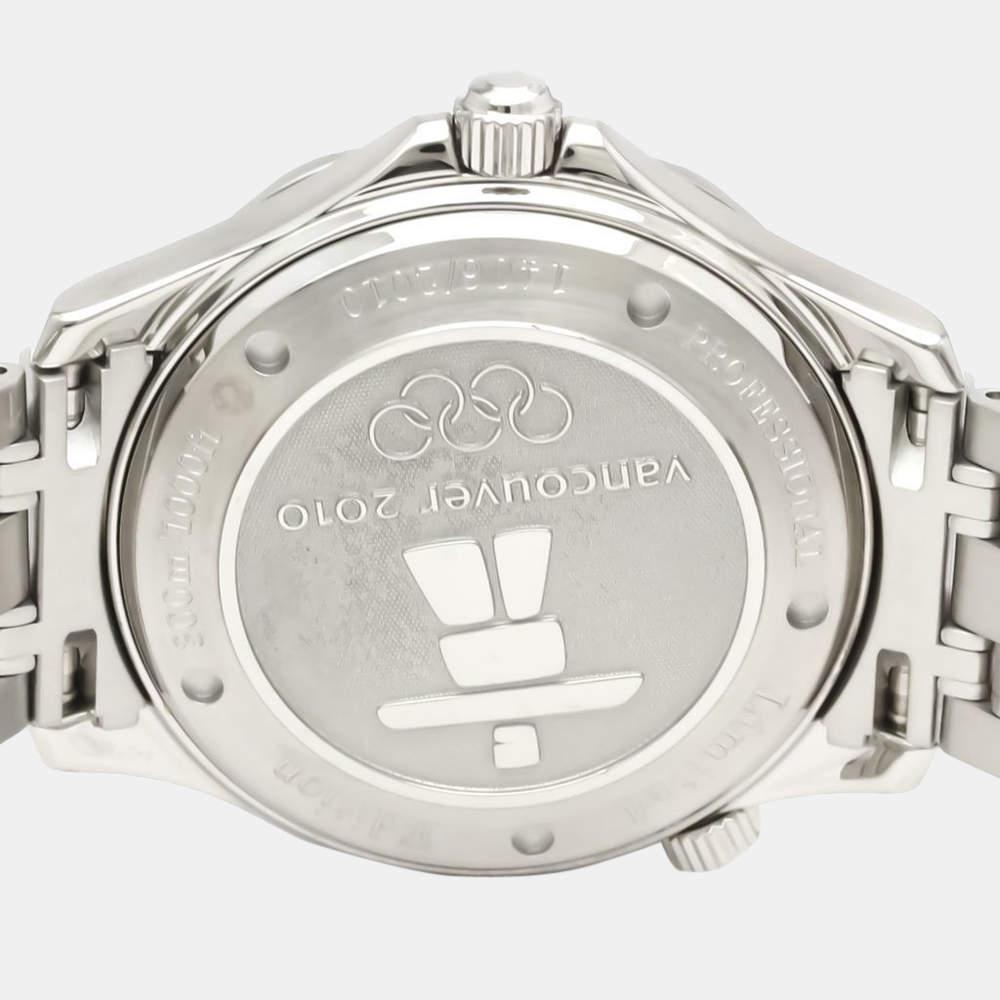 商品[二手商品] Omega|Omega White Stainless Steel Seamaster Co-Axial Olympic Special Edition 212.30.41.20.04.001 Men's Wristwatch 41 MM,价格¥27869,第5张图片详细描述
