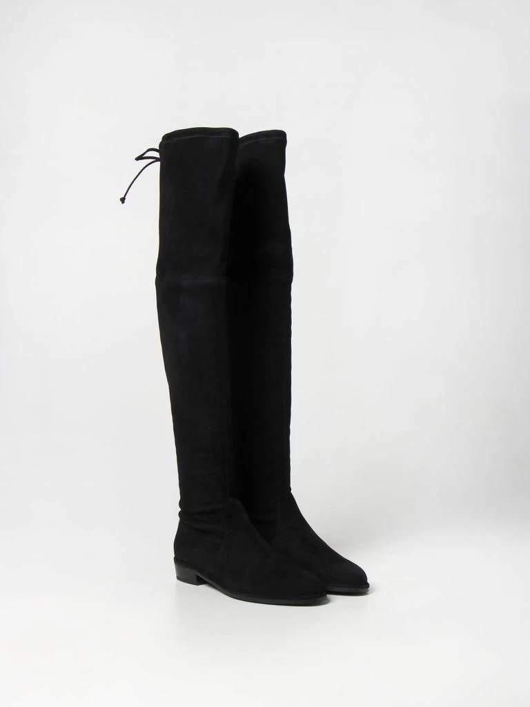 商品Stuart Weitzman|Lowland Stuart Weitzman boot in suede,价格¥7542,第2张图片详细描述
