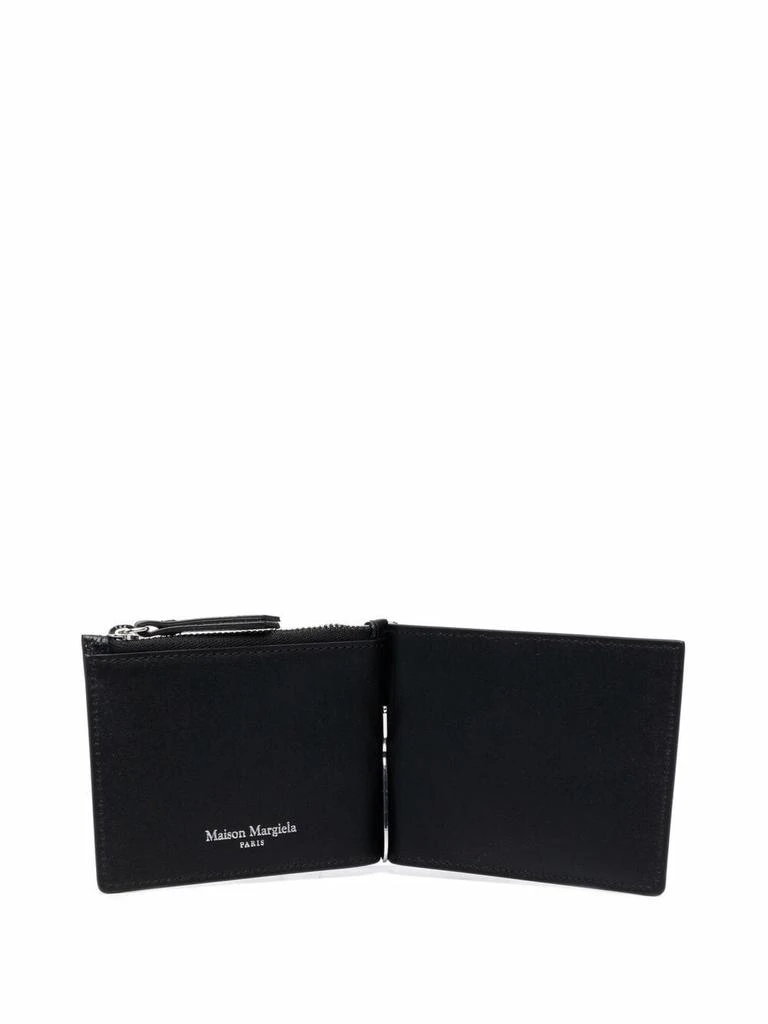 商品MAISON MARGIELA|Money clip wallet in pebbled leather,价格¥1194,第3张图片详细描述