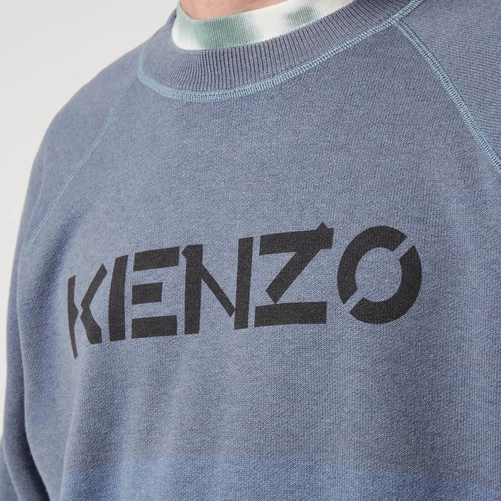 商品Kenzo|KENZO Men's Kenzo Logo Garment Dye Jumper,价格¥1053,第4张图片详细描述