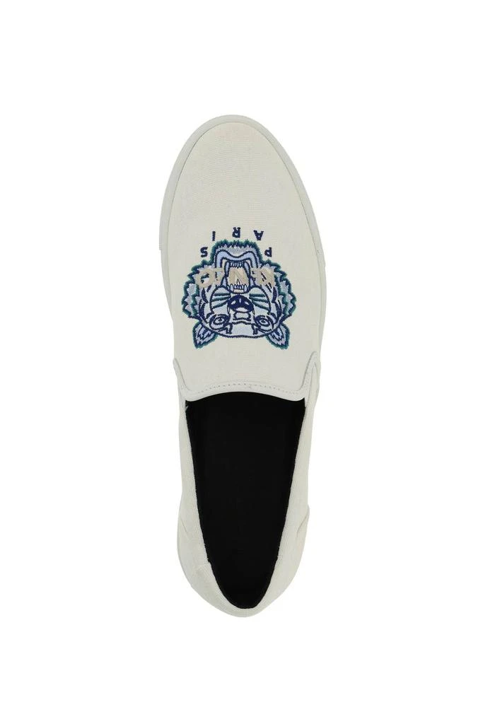 商品Kenzo|K-SKATE TIGER SLIP-ON SNEAKERS,价格¥784,第3张图片详细描述