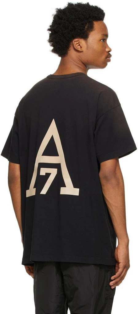 商品Fear of god|Black 'American All Stars' Short Sleeve Henley,价格¥828,第3张图片详细描述