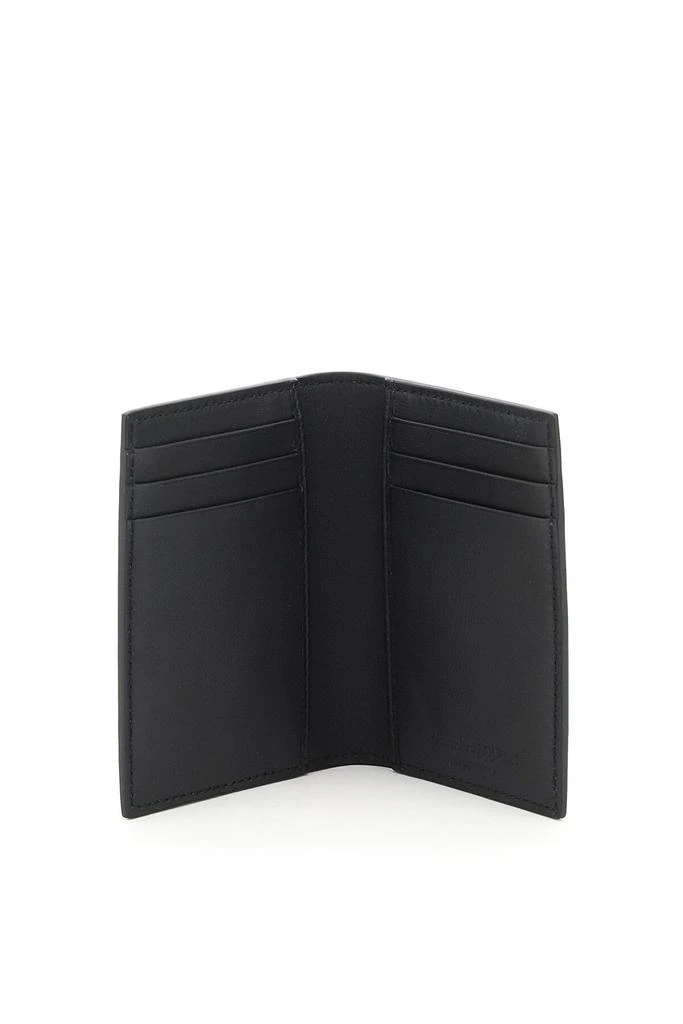 商品Alexander McQueen|GRAFFITI LOGO BI-FOLD CARD HOLDER,价格¥976,第2张图片详细描述