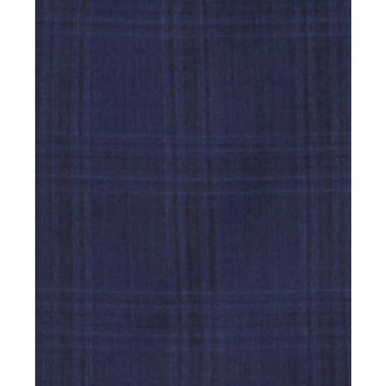 X-Fit Men's Dark Blue Plaid Slim Fit Suit 商品