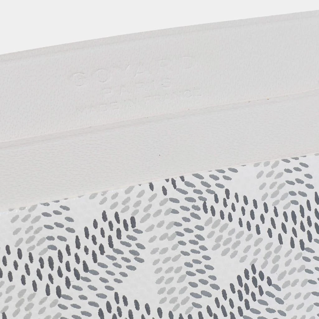 Goyard White Goyardine Coated Canvas and Leather Saint Sulpice Card Holder 商品