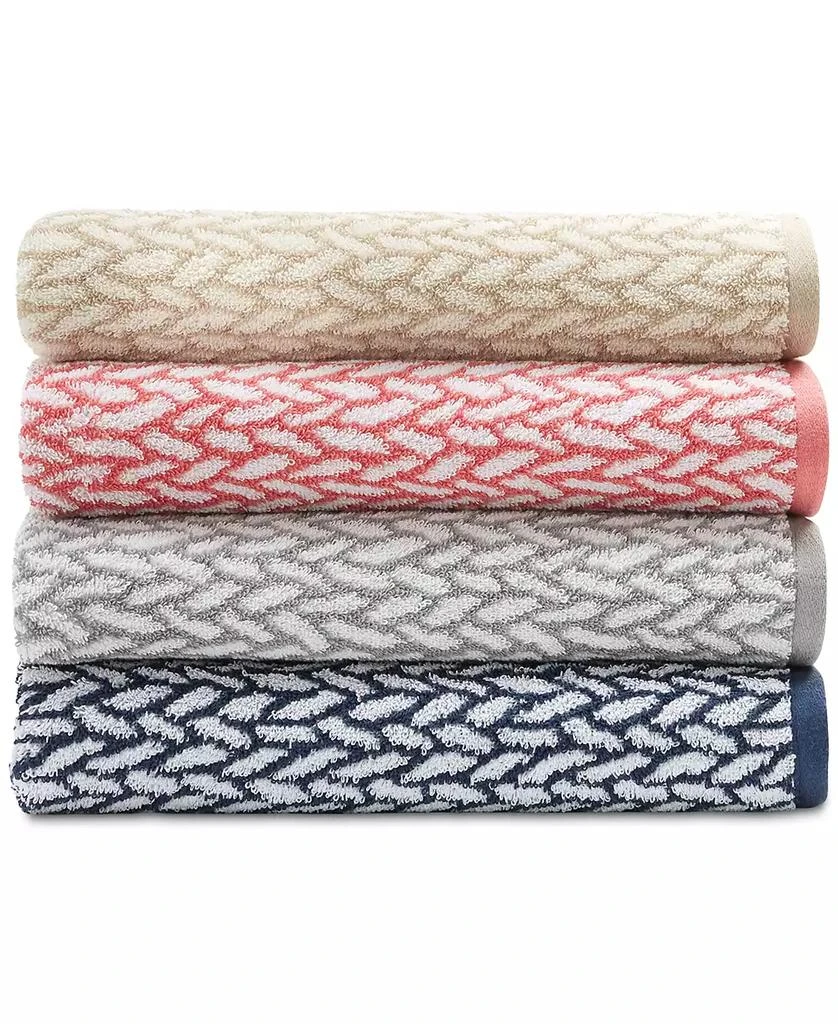 商品Ralph Lauren|Sanders Basketweave Antimicrobial Washcloth, 13" x 13",价格¥72,第2张图片详细描述