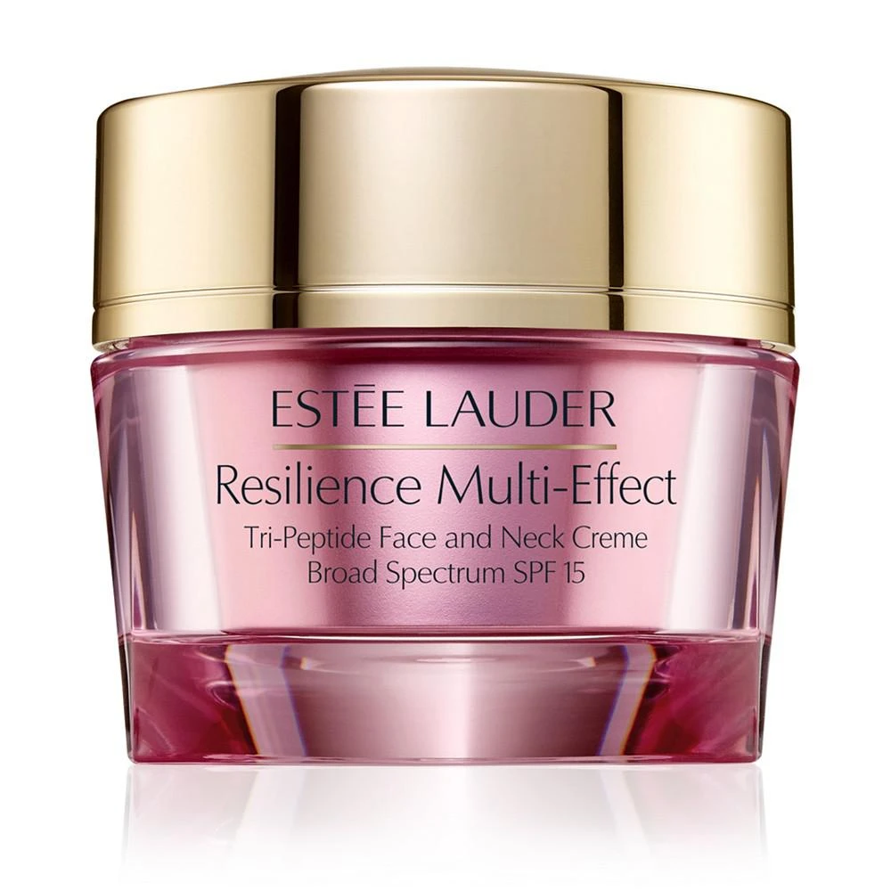 商品Estée Lauder|Resilience Multi-Effect Tri-Peptide Face and Neck Moisturizer Creme SPF 15, 2.5 oz.,价格¥1002,第1张图片