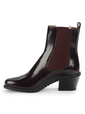​Women's Patent Leather Chelsea Boots商品第4张图片规格展示