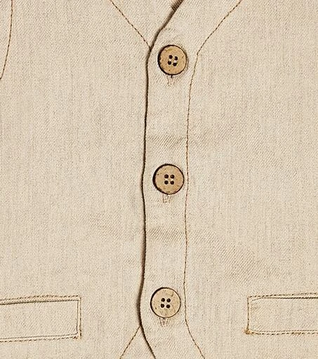 商品1 + in the Family|Baby Dario linen and cotton-blend vest,价格¥180,第3张图片详细描述