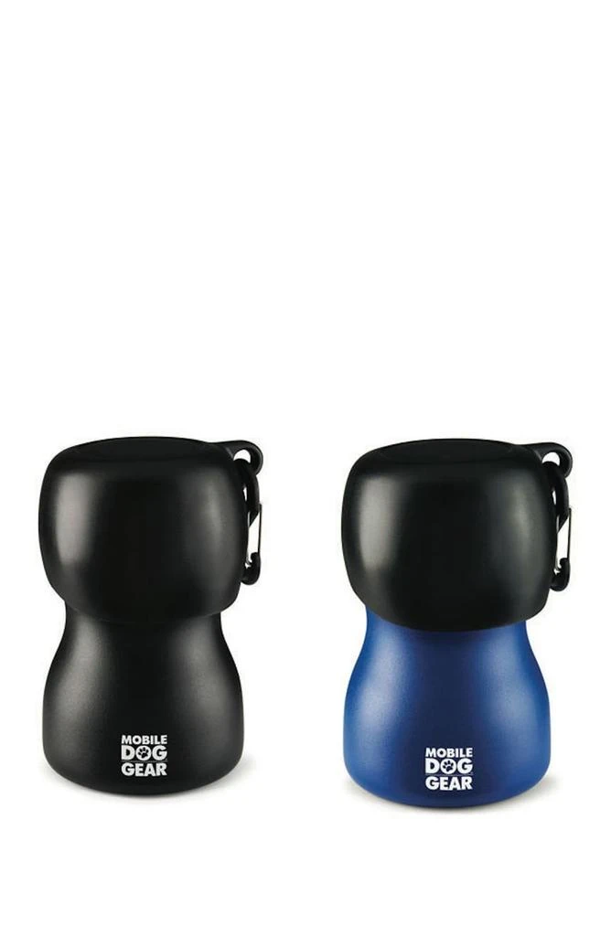 商品MOBILE DOG GEAR|9.5oz. Water Bottle - Black/Blue - Set of 2,价格¥435,第3张图片详细描述
