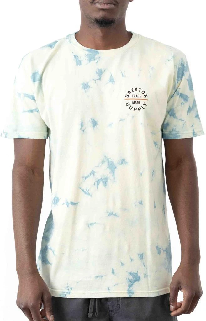 商品Brixton|Oath V T-Shirt - Yellow Tie-Dye ,价格¥97,第2张图片详细描述