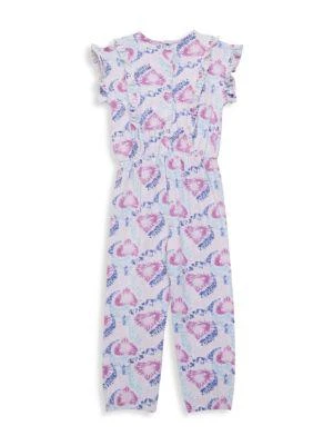 商品Juicy Couture|​Little Girl’s Heart Tie Dye Jumpsuit,价格¥120,第2张图片详细描述