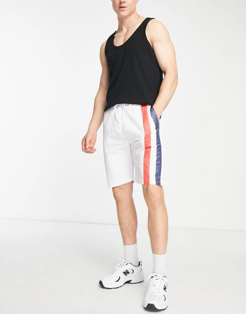 商品American Stitch|American Stitch shorts in white,价格¥119,第4张图片详细描述