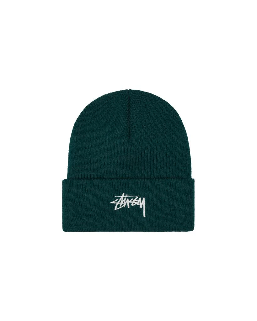 商品STUSSY|Stock Cuff Beanie Green,价格¥378,第2张图片详细描述