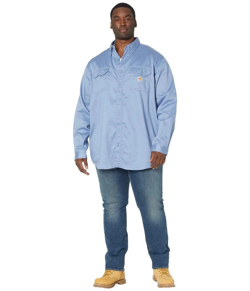 商品Carhartt|Big & Tall Flame-Resistant Lightweight Twill Shirt,价格¥674,第4张图片详细描述