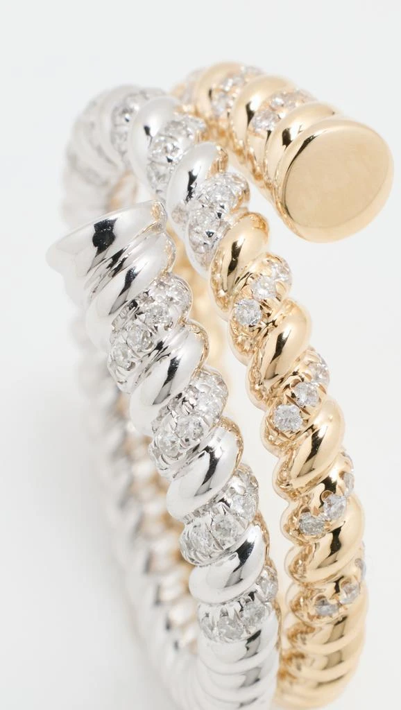 商品Adina Reyter|14k Pavé Rope Wrap Ring,价格¥7474,第5张图片详细描述