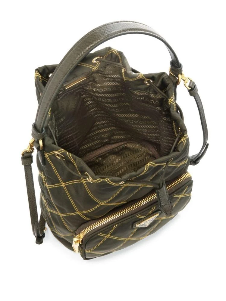 商品Prada|Tessuto Impunturato Quilted Bucket Bag,价格¥6975,第2张图片详细描述