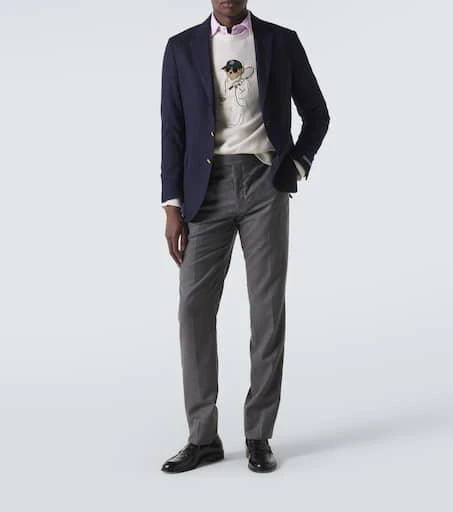 商品Ralph Lauren|羊毛中腰直筒裤装,价格¥7035,第2张图片详细描述