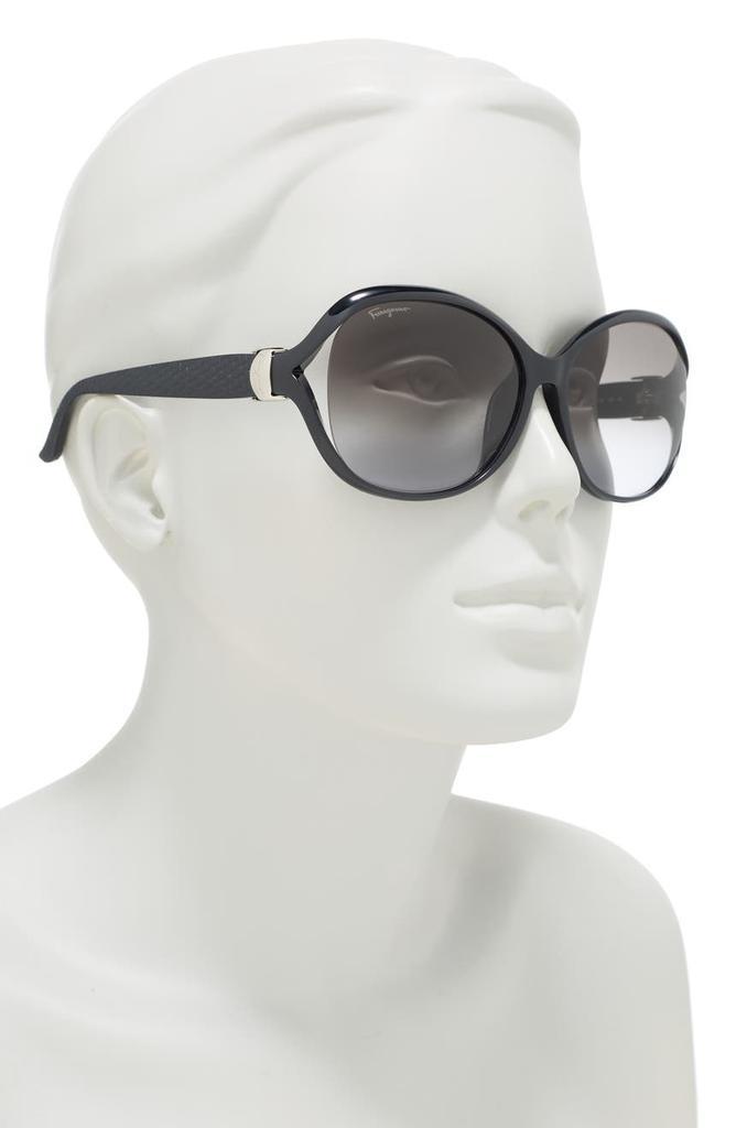 商品Salvatore Ferragamo|61mm Round Sunglasses,价格¥552,第5张图片详细描述