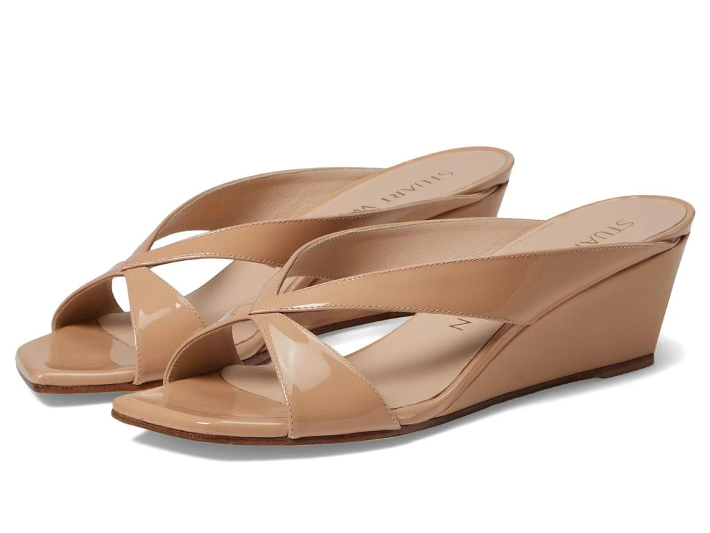 商品Stuart Weitzman|Miami 50 Wedge Slide,价格¥1847,第1张图片