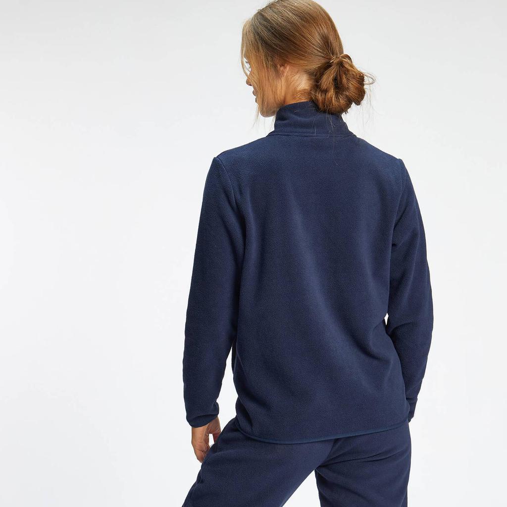 商品Myprotein|MP Women's Essential Fleece Zip Through Jacket - Navy,价格¥123-¥296,第5张图片详细描述