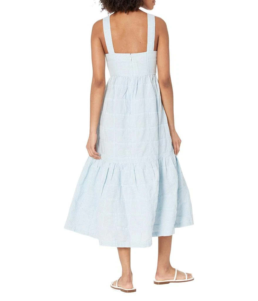 商品Madewell|Layne Apron Tiered Midi Dress - Patchwork,价格¥1105,第2张图片详细描述